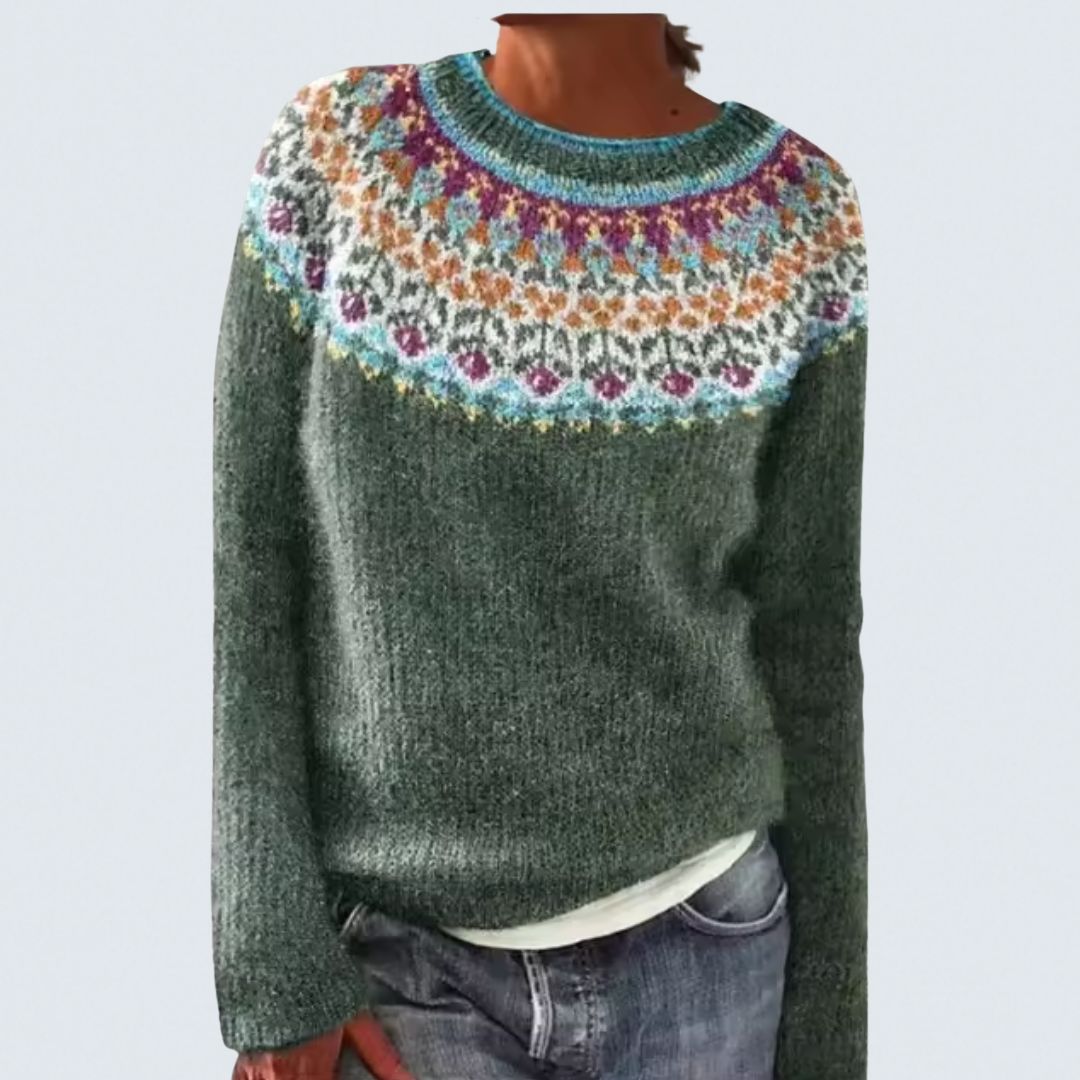 Silvana | Cozy Retro Sweater