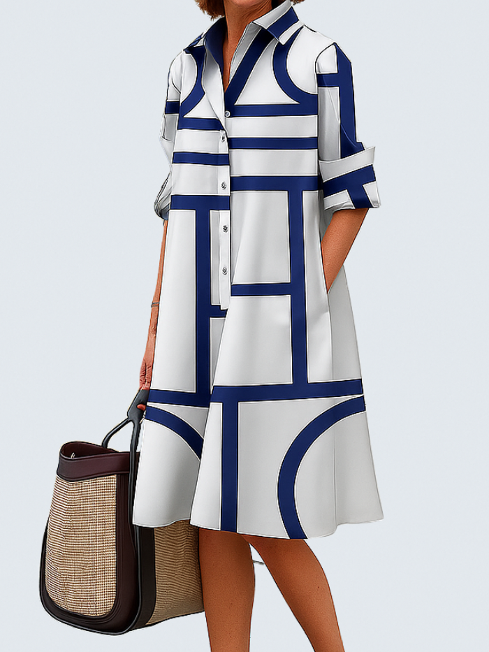 Julia | Elegant Midi Dress for Effortless Style