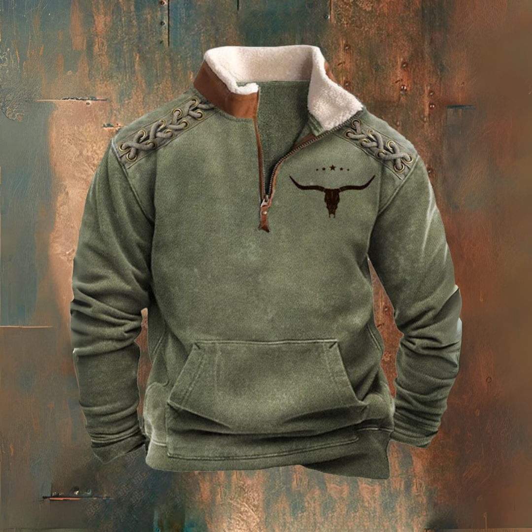 RODEO — Half-Zip Fall-Winter Pullover