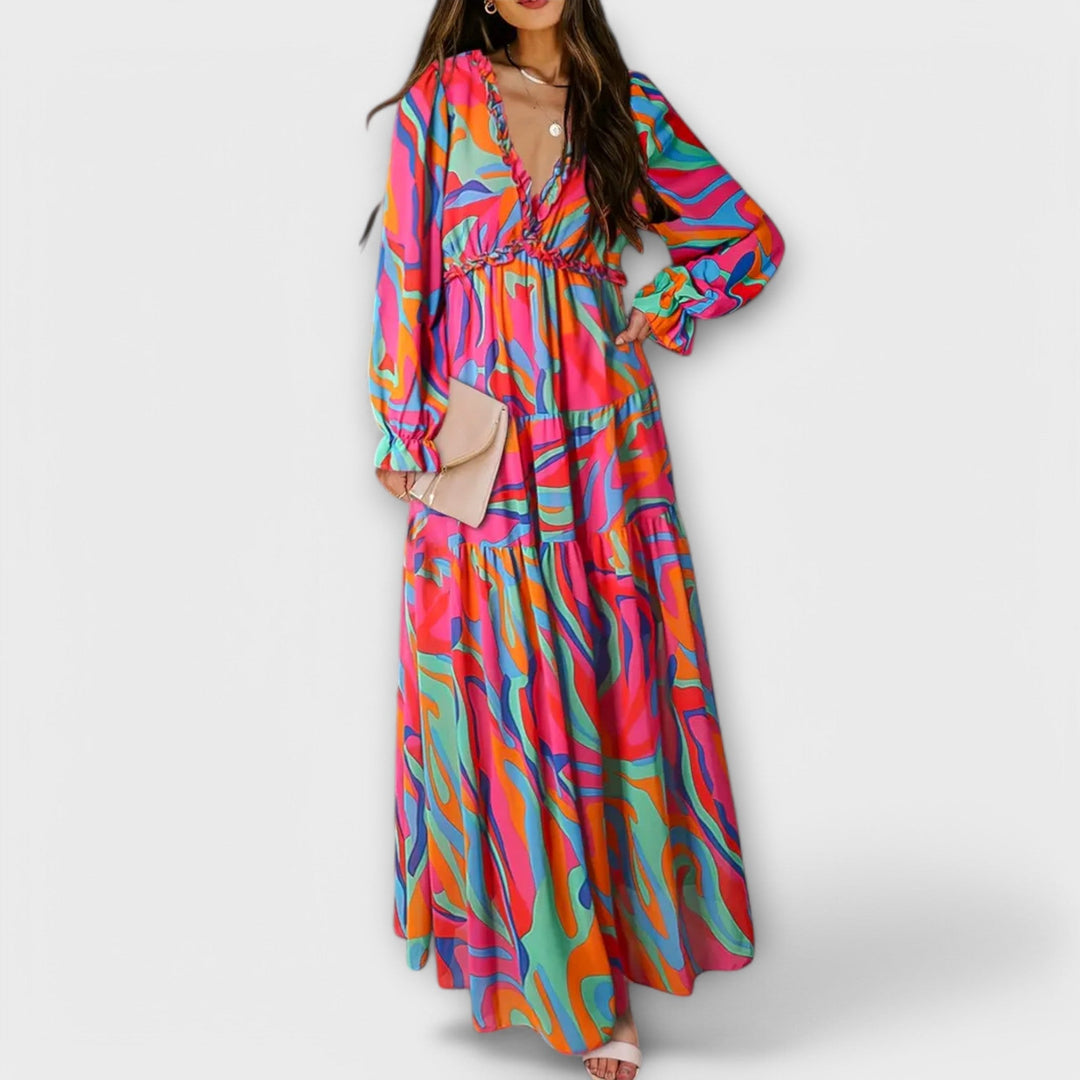 Helen | Elegant Blossom Dress
