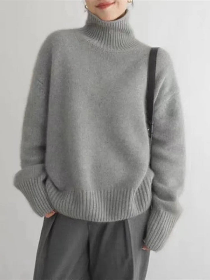 Isabella | Cashmere High-Neck Sweater