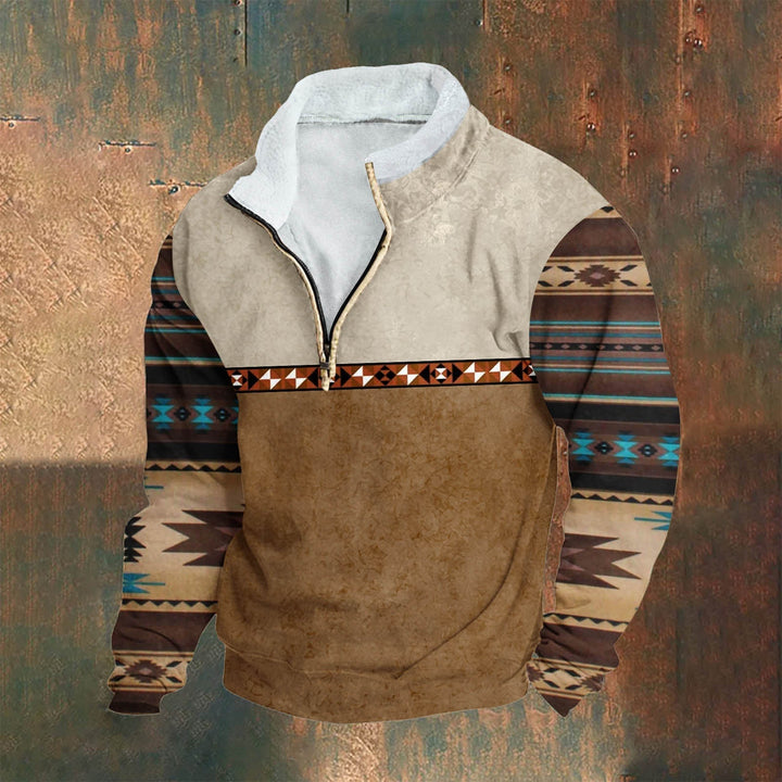 Lightweight Urban Pullover with Classic Collar