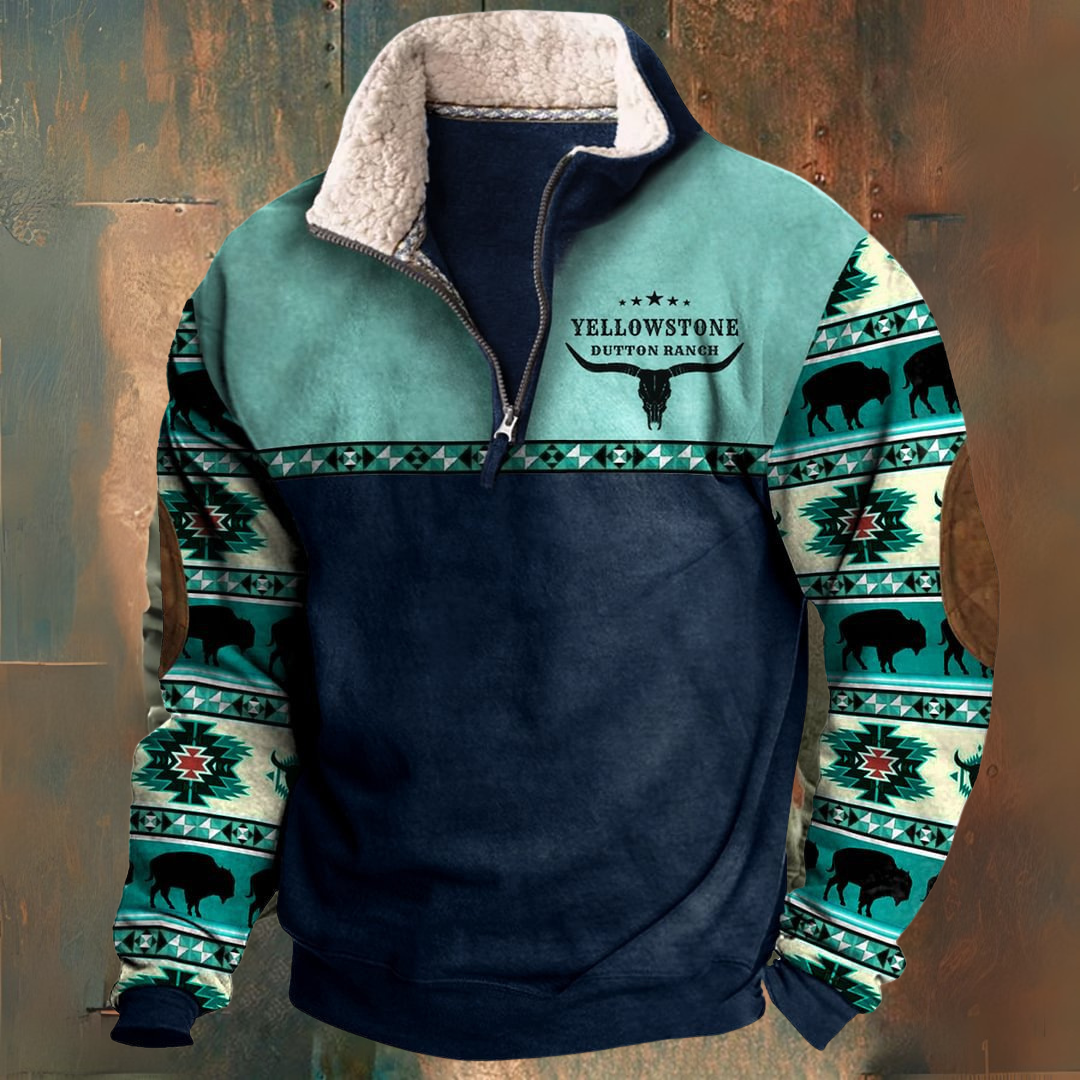 RODEO — Half-Zip Fall-Winter Pullover