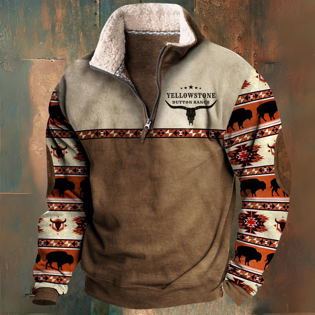 RODEO — Half-Zip Fall-Winter Pullover