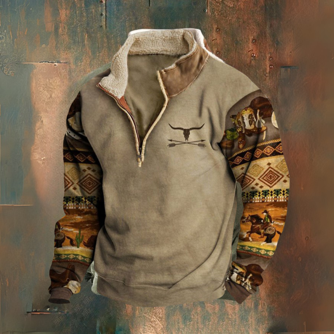RODEO — Half-Zip Fall-Winter Pullover