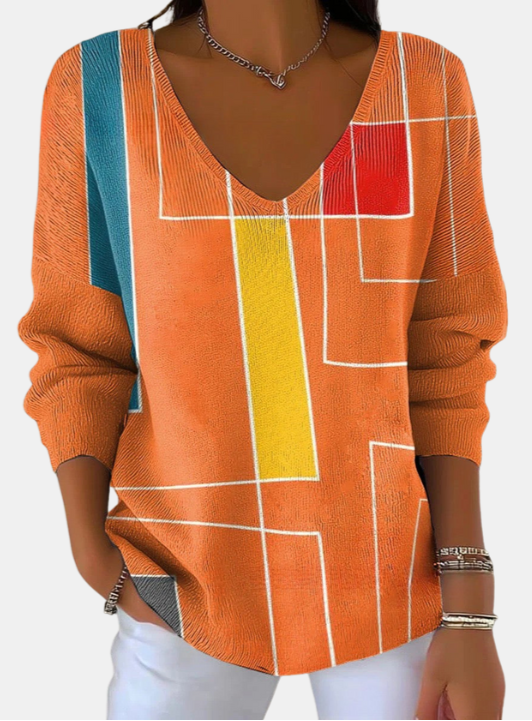 Junia | V-Neck Sweater