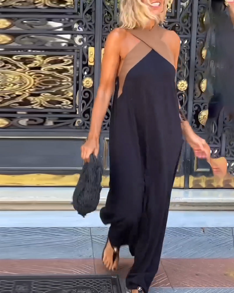 Elara | Cross Neck Dress