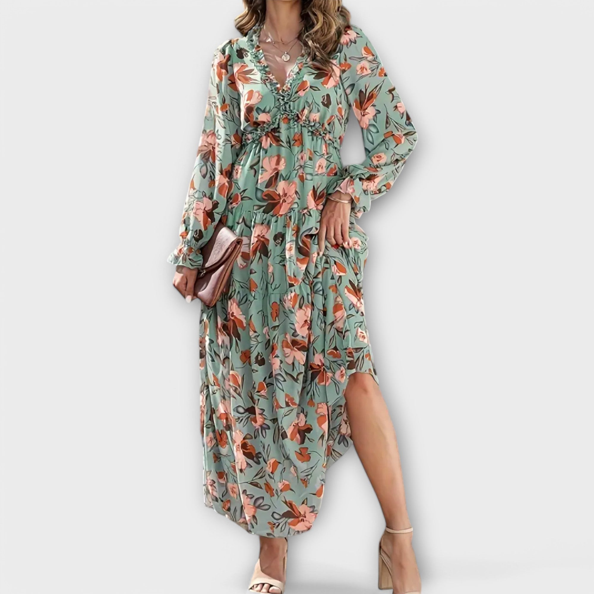 Helen | Elegant Blossom Dress