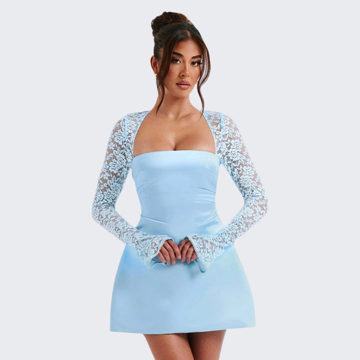Sadie | Blue Mini Dress