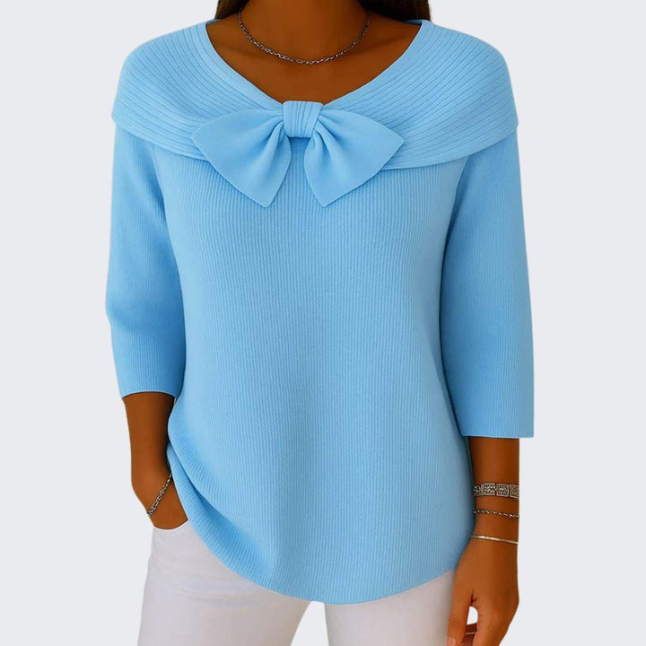 Elodie | Bow Sweater