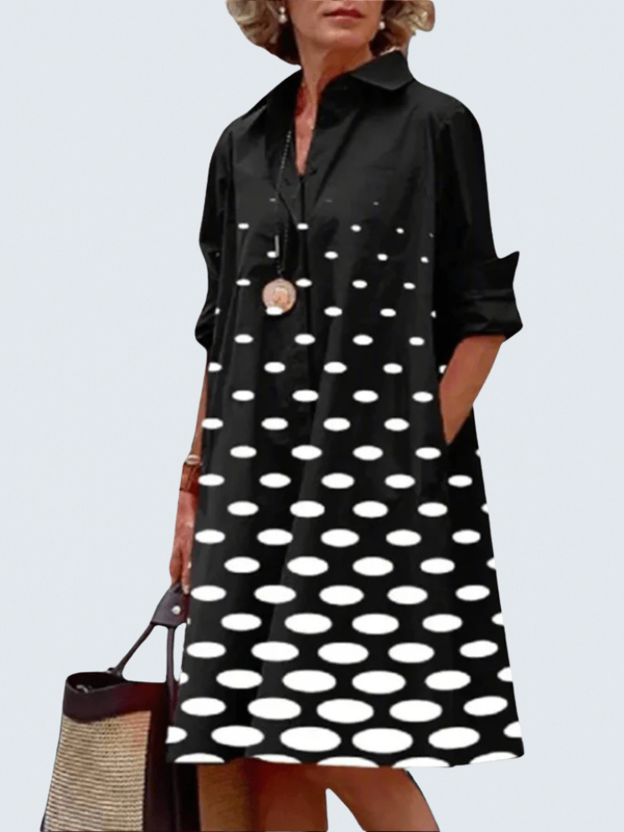 Yvonne | Luxe Midi Dress with Elegant Design