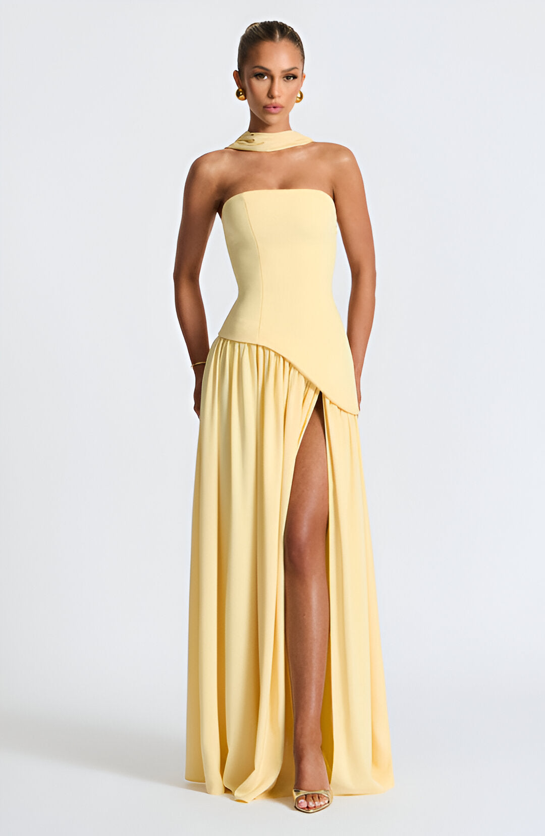 Aeris | Strapless Maxi Dress