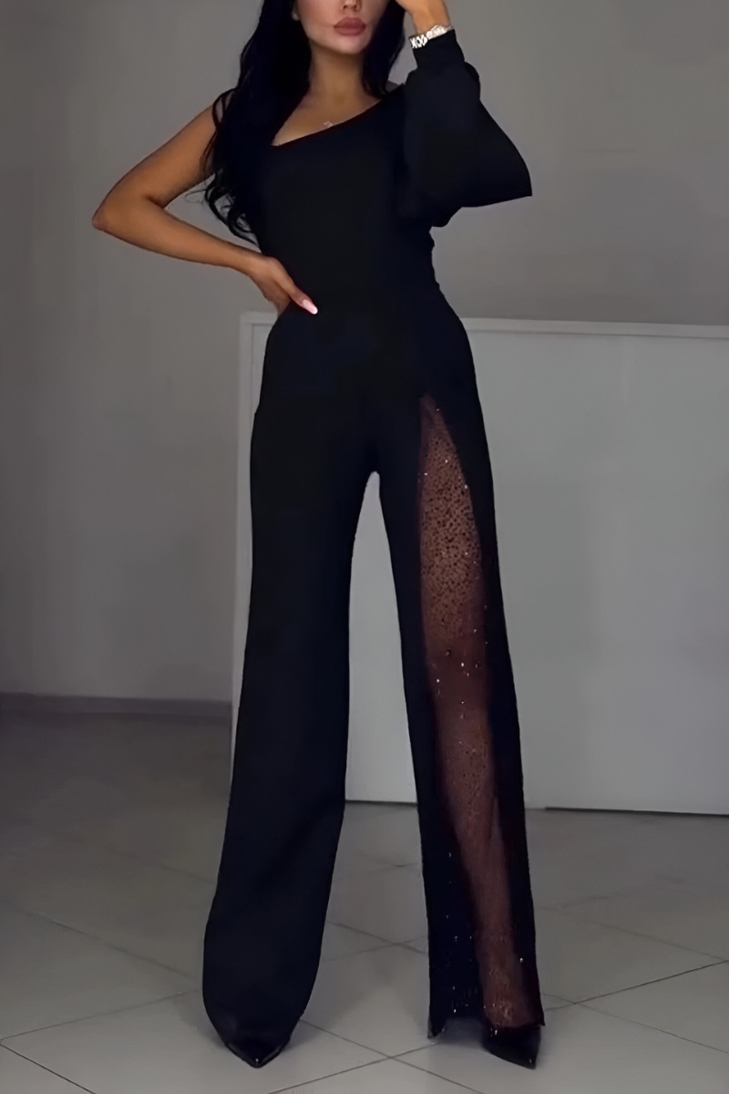 Inès | Modern wide-leg jumpsuit