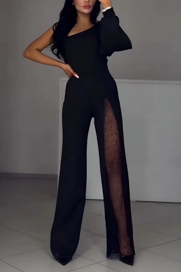 Inès | Modern wide-leg jumpsuit