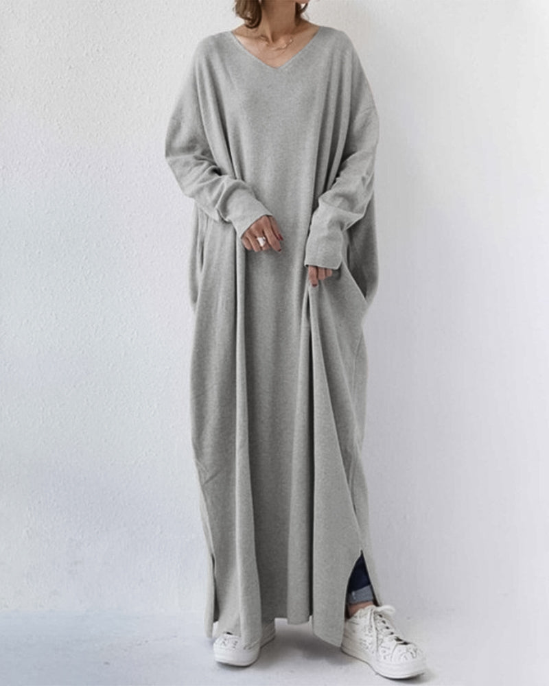 Nora | Elegant Casual V-Neck Dress