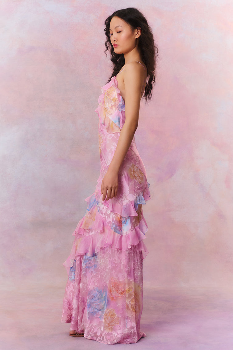 Darcel | Ruffle Maxi Dress
