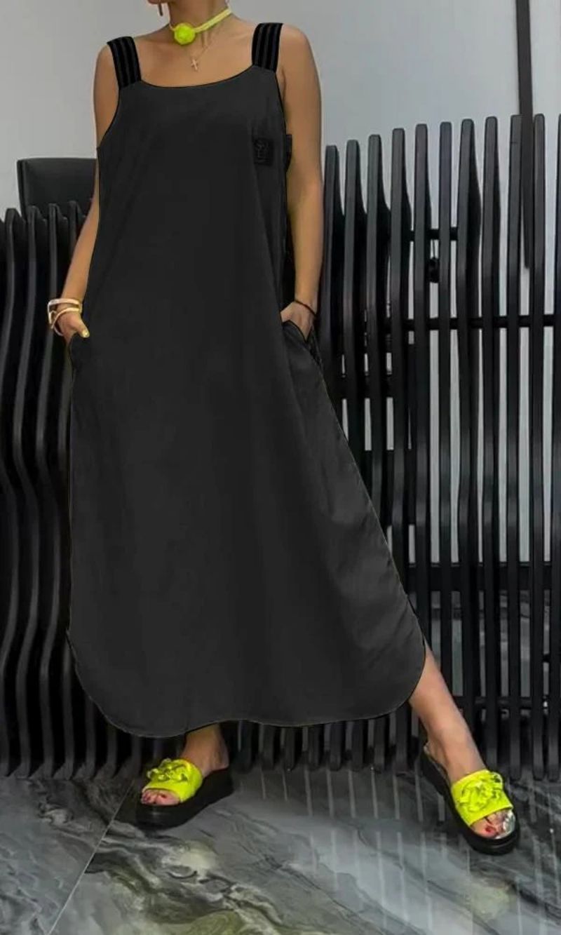 Comfy | Shoulder Strap Suspender Dress