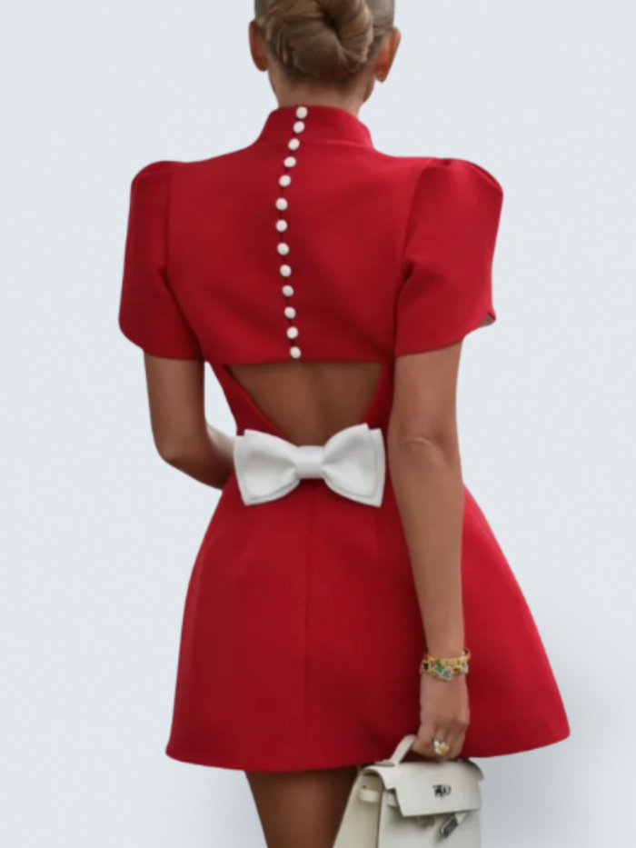 Laila | Sophisticated Red Dress