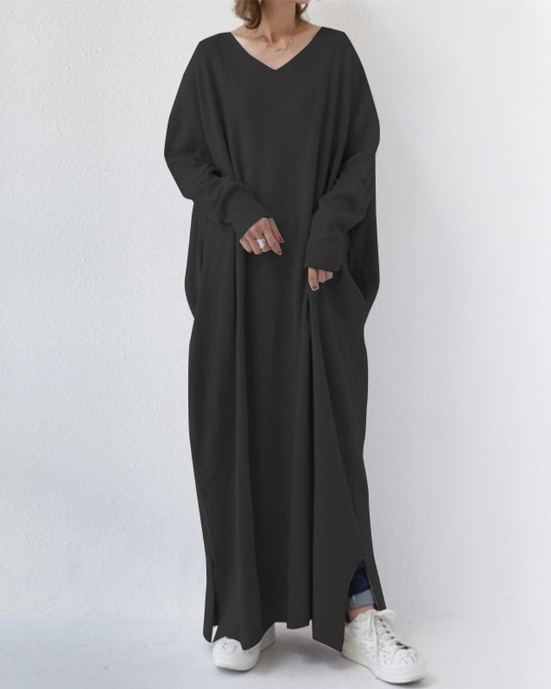Nora | Elegant Casual V-Neck Dress