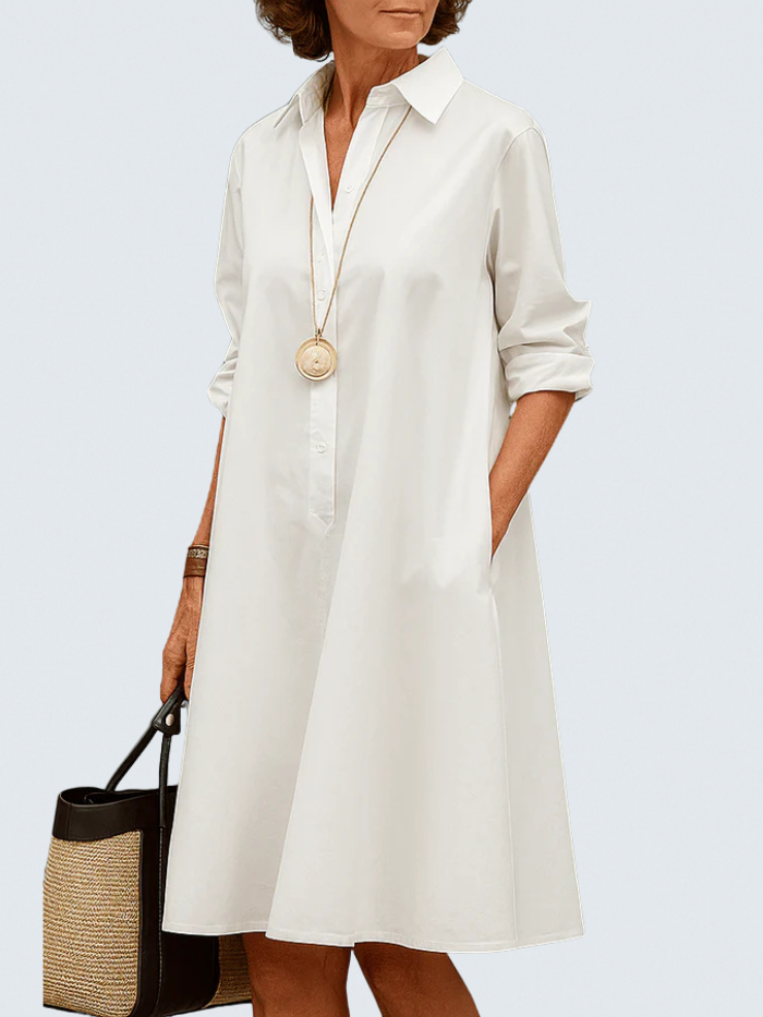 Waltraud | Elegant Premium Midi Dress for Timeless Style