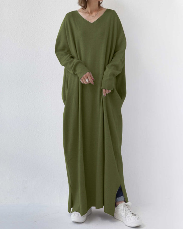 Nora | Elegant Casual V-Neck Dress