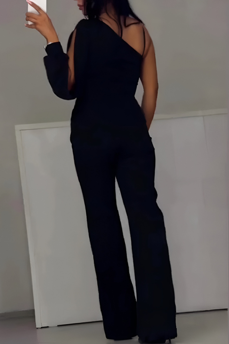 Inès | Modern wide-leg jumpsuit