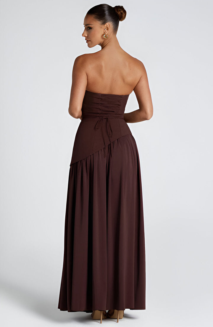 Aeris | Strapless Maxi Dress