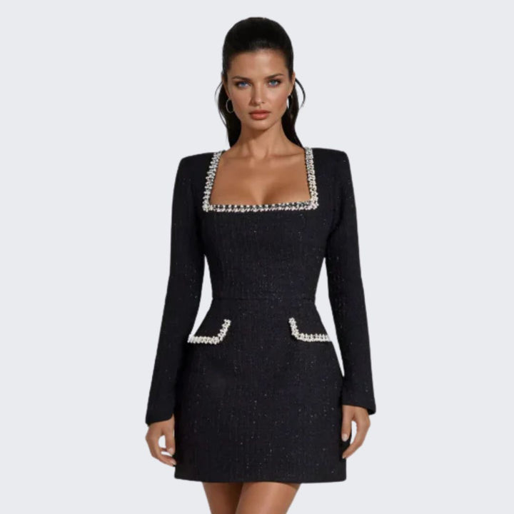 Jolene | Tweed Mini Dress