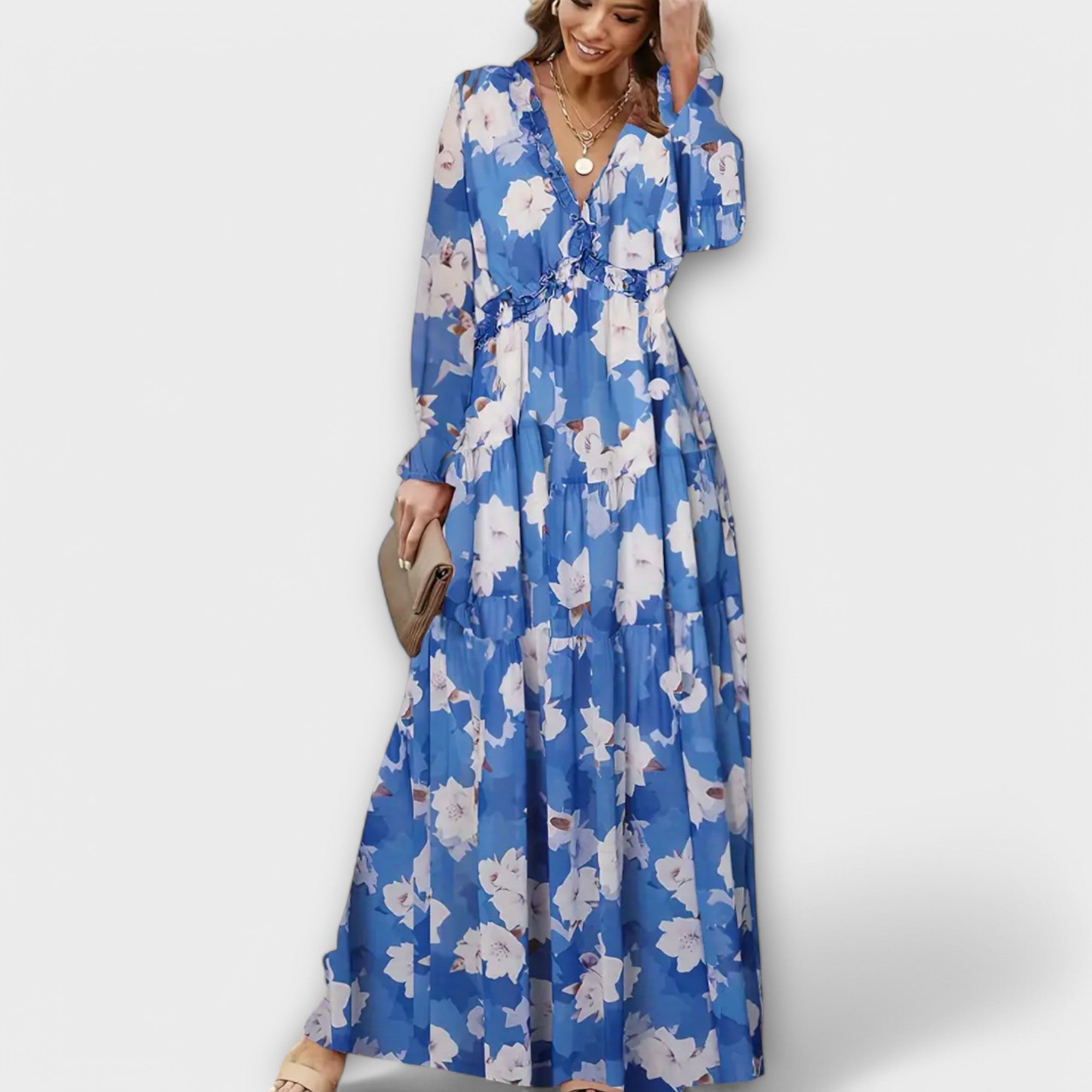 Helen | Elegant Blossom Dress