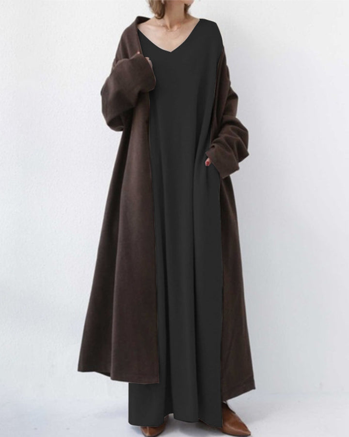 Nora | Elegant Casual V-Neck Dress