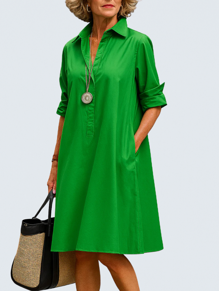 Bernadette | Elegant Midi Dress with Timeless Charm