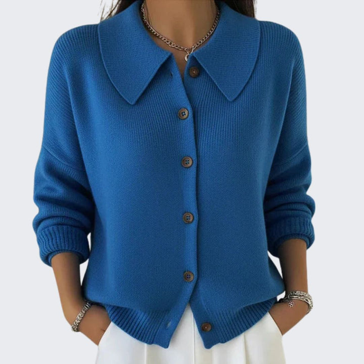 Rosa | Button Collar Cardigan