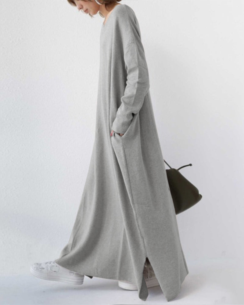 Nora | Elegant Casual V-Neck Dress