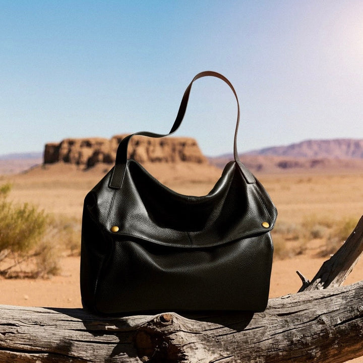 Burley | Retro Leather Tote Bag