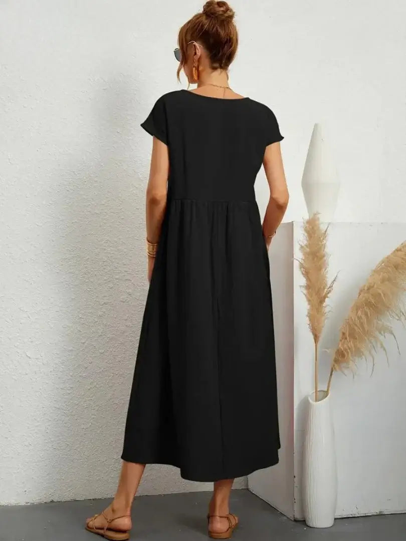 Celine | Midi Dress with Pockets