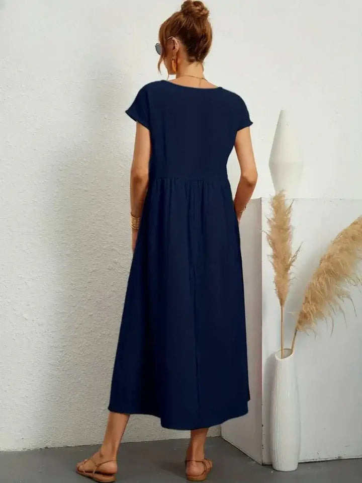 Celine | Midi Dress with Pockets