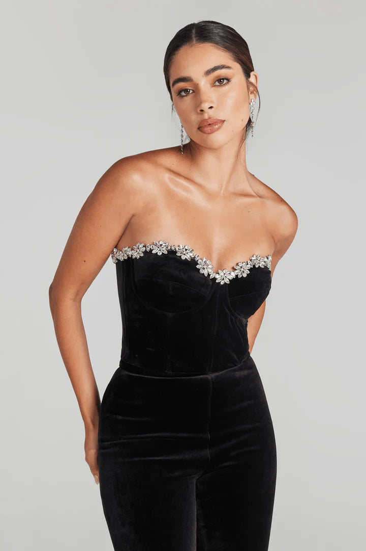 Ines | Velvet Two-Piece Set