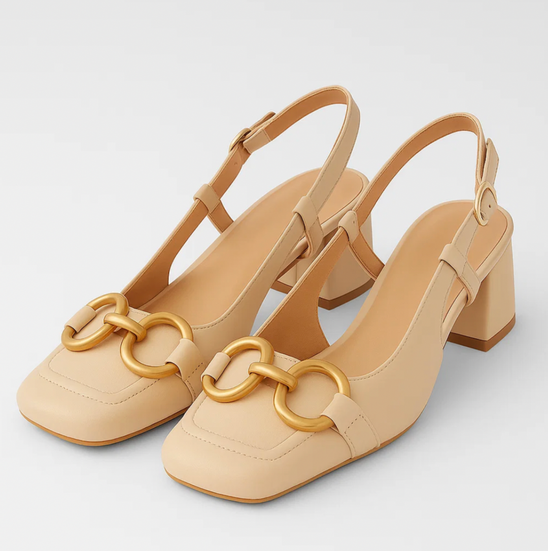 Novara | Slingback Open Heels