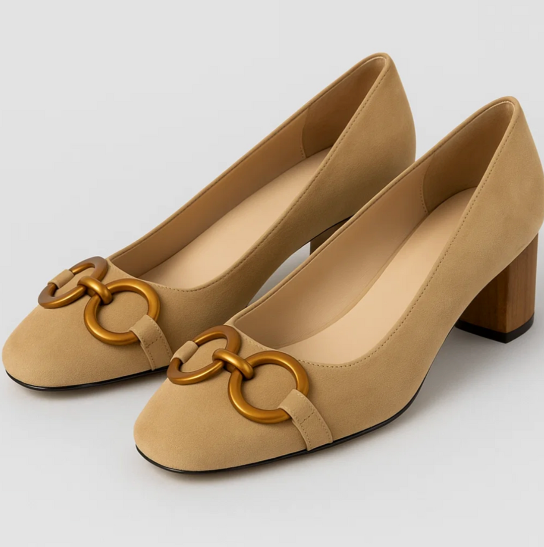 Novara | Block Heel Loafer