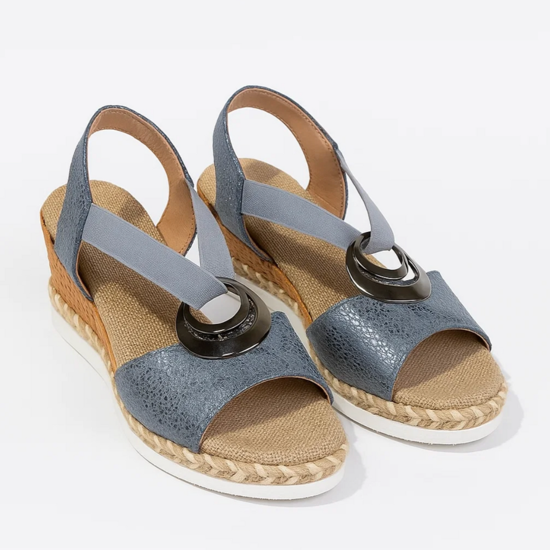 Sandals with Silver Detail