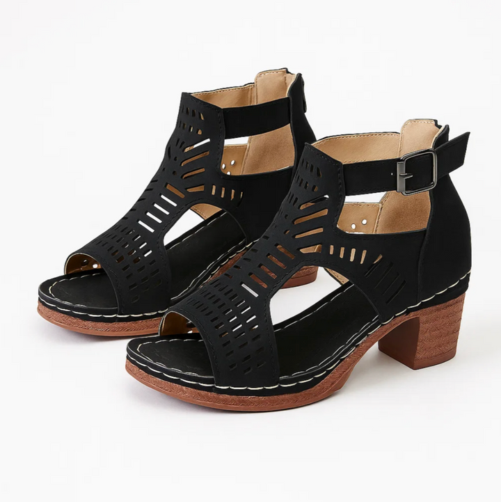 Cut-Out OrthoLuxe Sandals