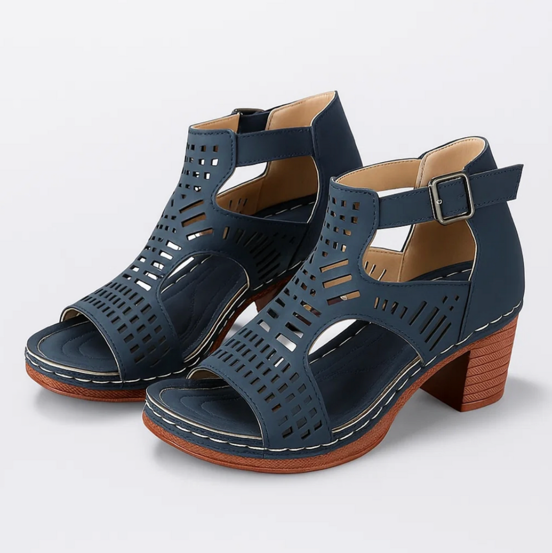 Cut-Out OrthoLuxe Sandals