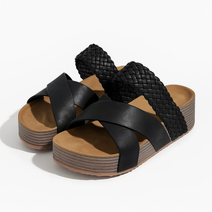 Braided Pattern Sandals