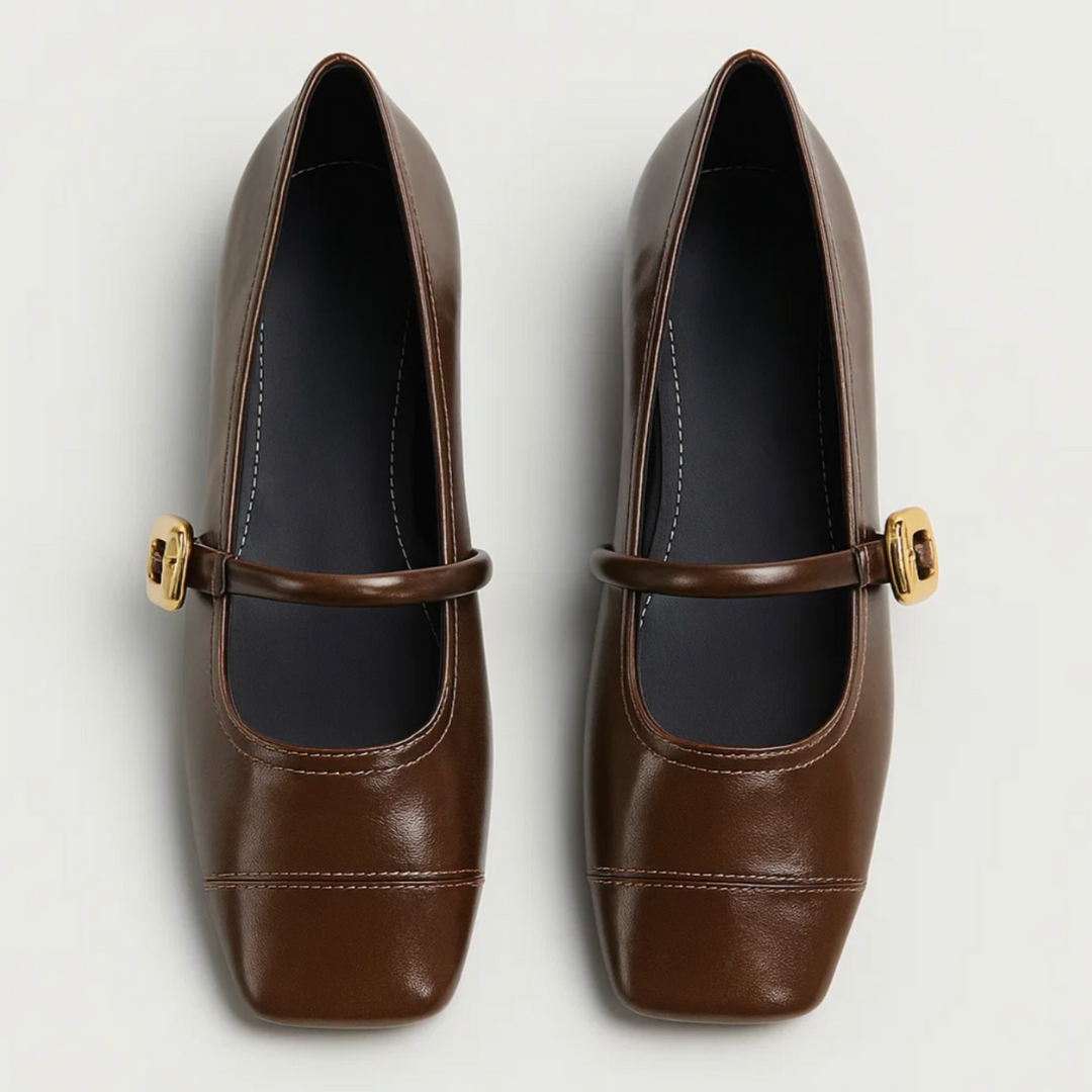 Flat Elegant Ballerina