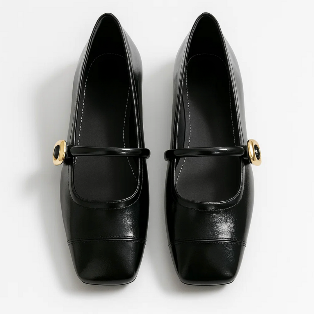 Flat Elegant Ballerina