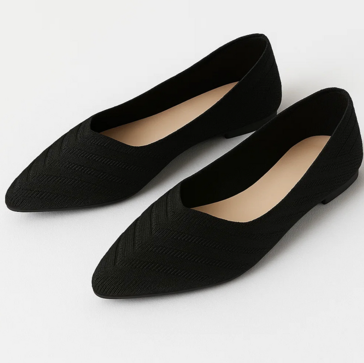 Elegant Knit Ballerina