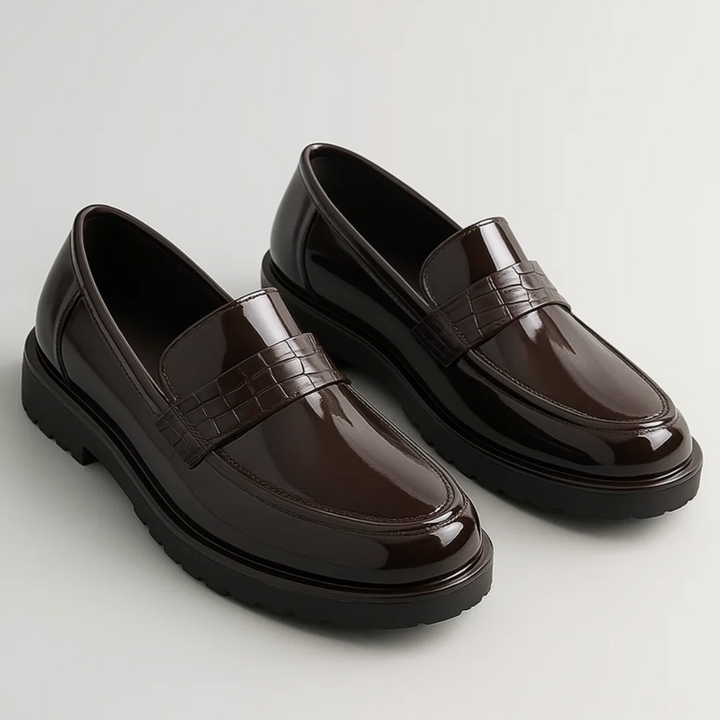 Glossy Comfort Loafers