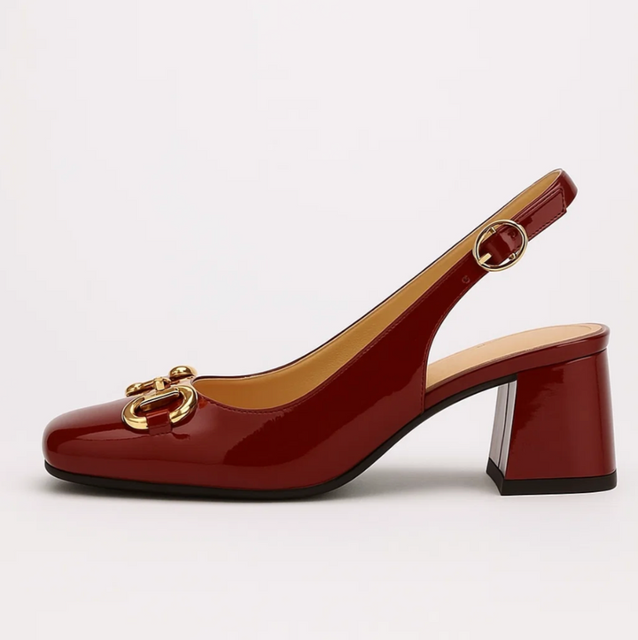 Novara | Gloss Slingback