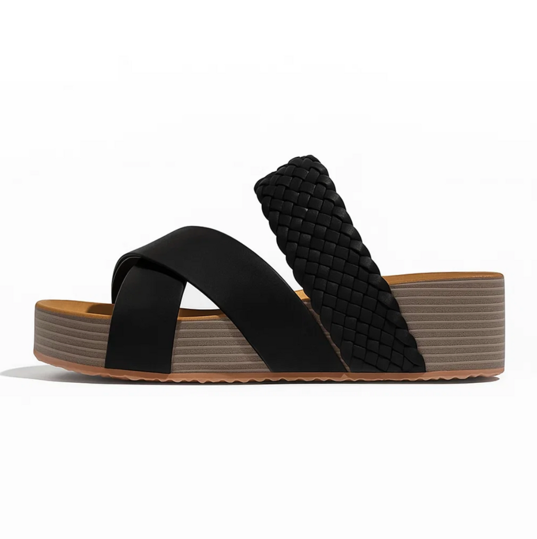 Braided Pattern Sandals