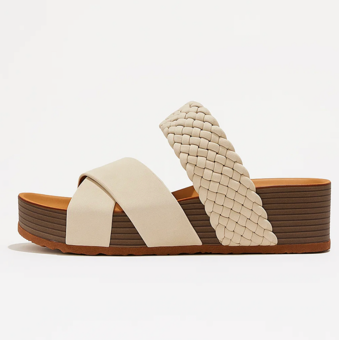 Braided Pattern Sandals